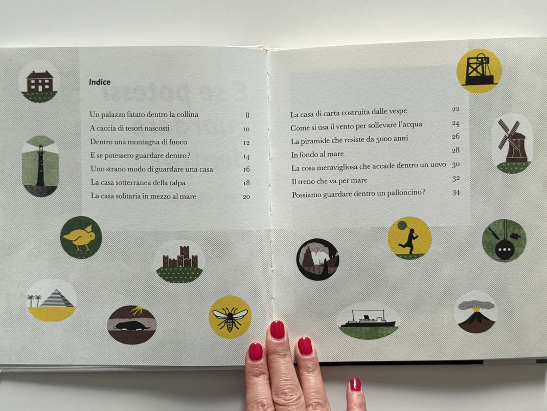 INDICE DEL LIBRO e SE POTESSI GUARDARE DENTRO DI MARIE NEURATH, ED. QUINTO QUARTO