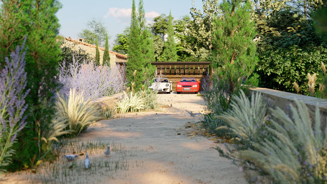 jardin paysagiste Aix en Provence