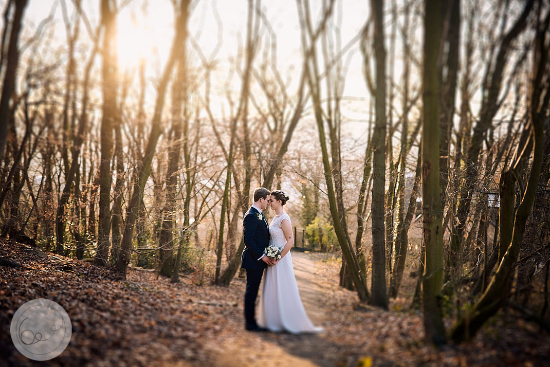 Wedding-sunset-brid-groom-Hochzeit-Wald