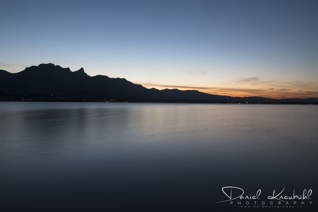 Stockhorn, Stockhornkette, Sonnenuntergang, blaue Stunde, Thunersee, Switzerland, www.dk-photography.ch, Photographer: Daniel Kneubühl