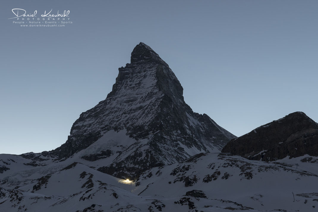 Matterhorn nach Sonnenuntergang, Matterhorn, Sonne, Sonnenuntergang, 4478m, Zermatt, Wallis, Schweiz, Switzerland, www.danielkneubuehl.com, Photographer/Fotograf: Daniel Kneubühl
