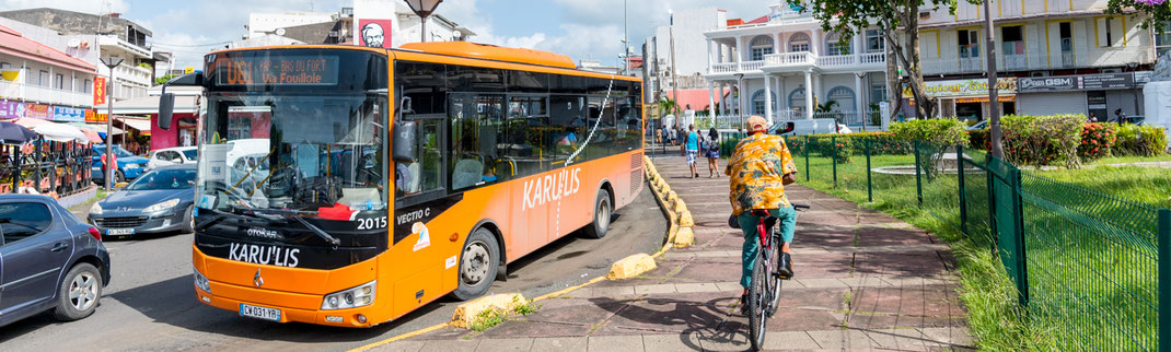 Linienbus Pointe-à-Pitre © Guillaume Aricique, 2017, Comité du Tourisme des Îles de la Guadeloupe CTIG