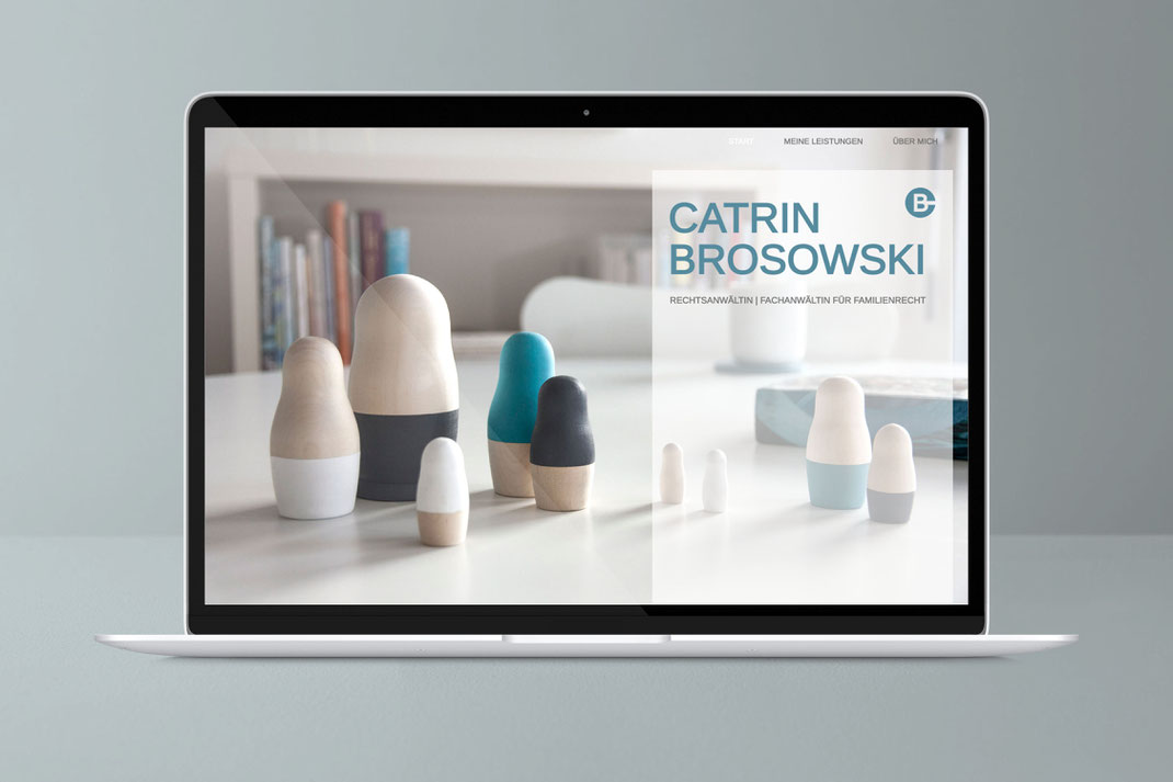 Web und UI Design: Catrin Brosowski, Fachanwältin Hamburg , von Andreas Ruthemann