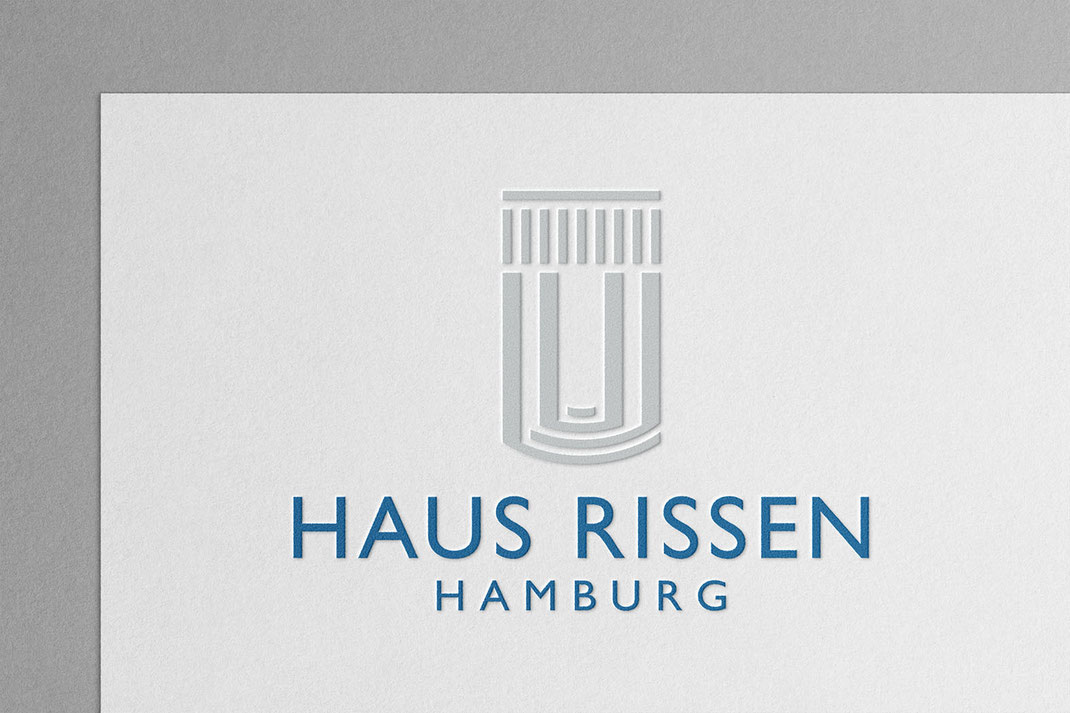 Logo Design: Haus Rissen Hamburg, Institut für internationale Politik und Wirtschaft, von Andreas Ruthemann
