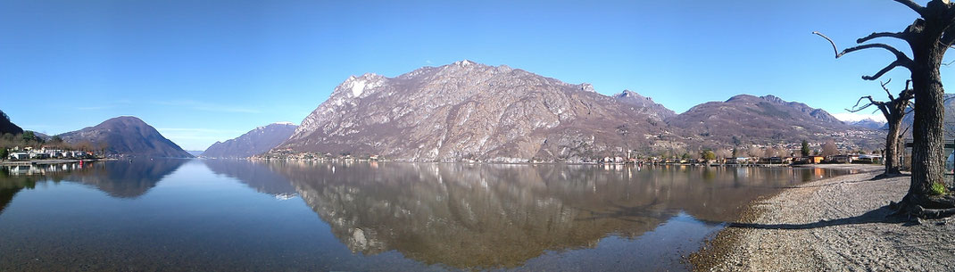 Panorama am Luganer See