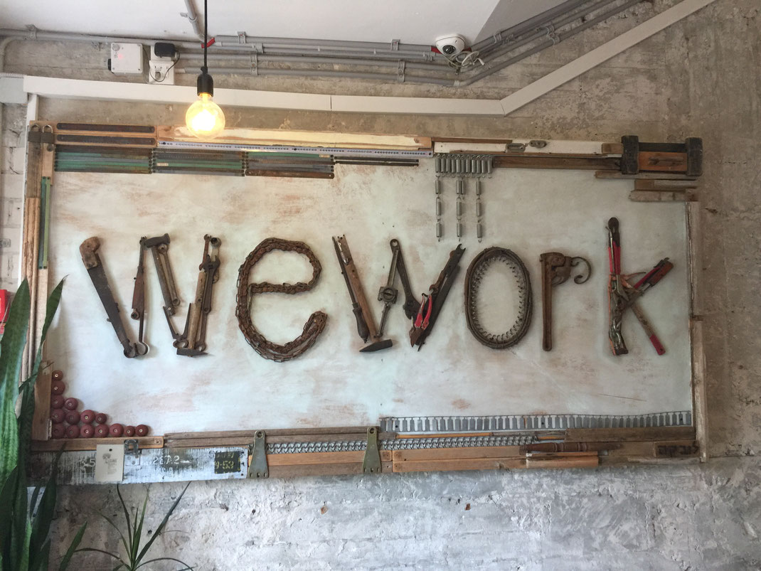 UNSER CREDO... – UND DAS EINES CO-WORKING SPACE IN TEL AVIV