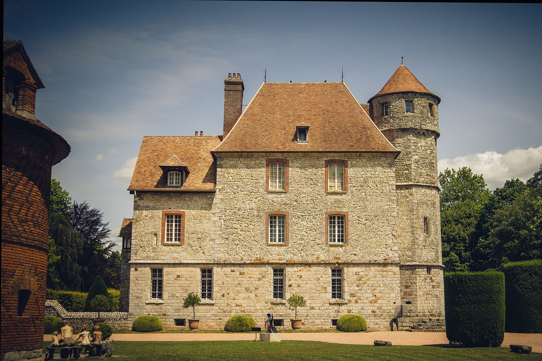 Der Château de Vascoeuil in der Eure beherbergt eine große Kunstsammlung.