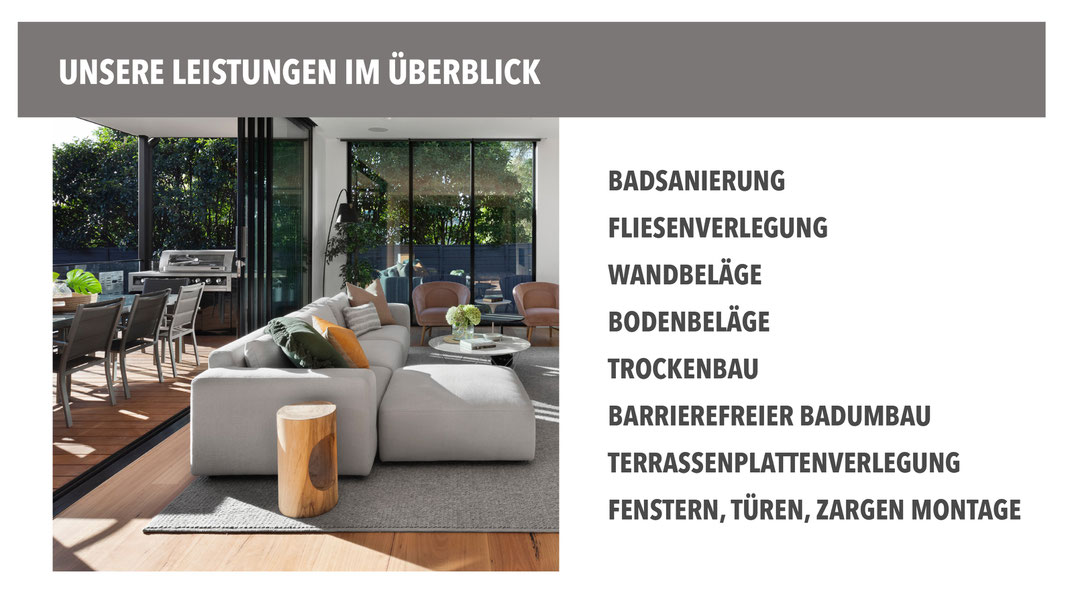Moderner Innenausbau / Wohnzimmer