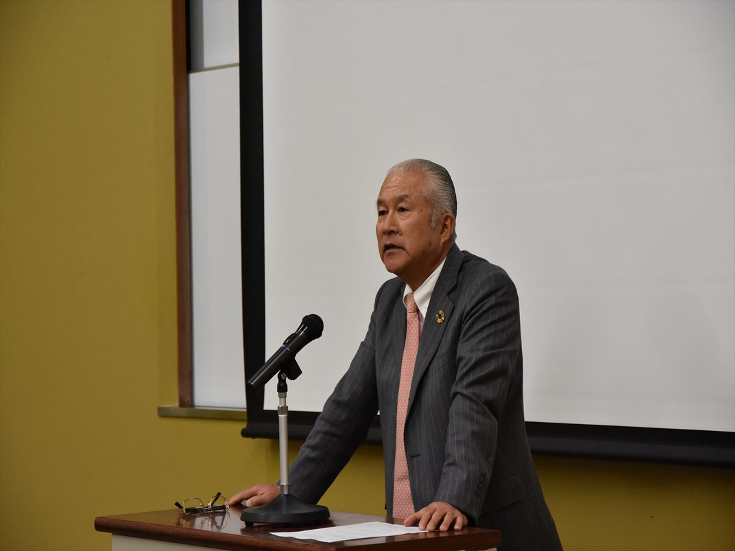 挨拶：橋本会長