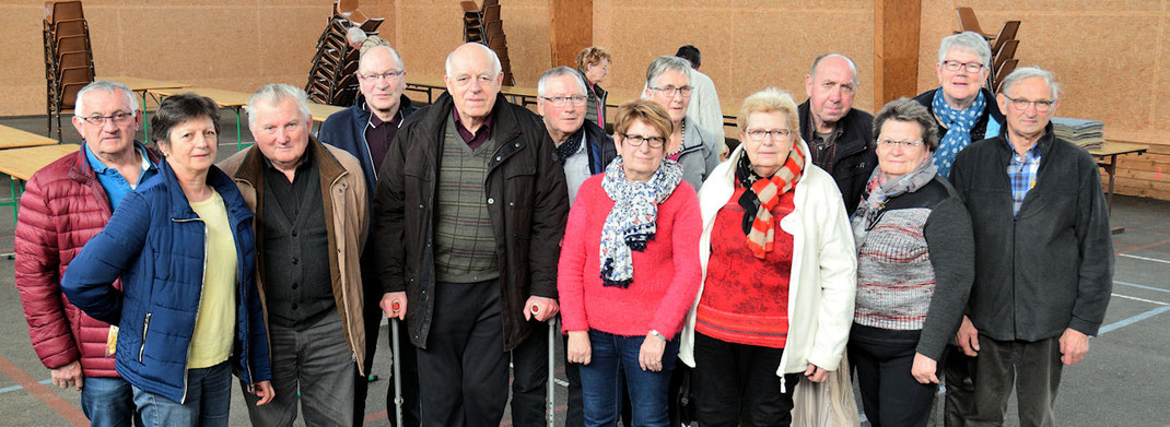 La photo des gagnants des 7 premières équipes