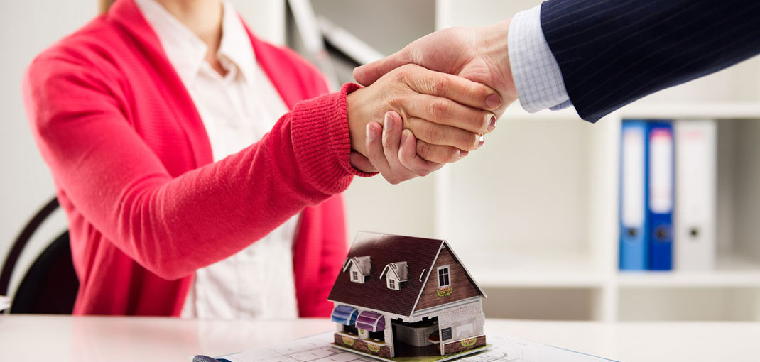 Negociación y venta de una inmueble o propiedad