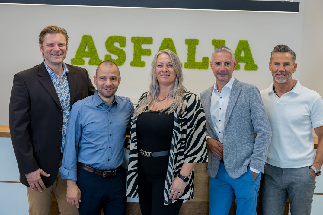 ASFALIA Versicherungsteam | Mag. Gerald Hermüller | Günter Resch | Hannes Schneiderbauer MBA | Klaus Rampetsreiter | Gerald Fuchs