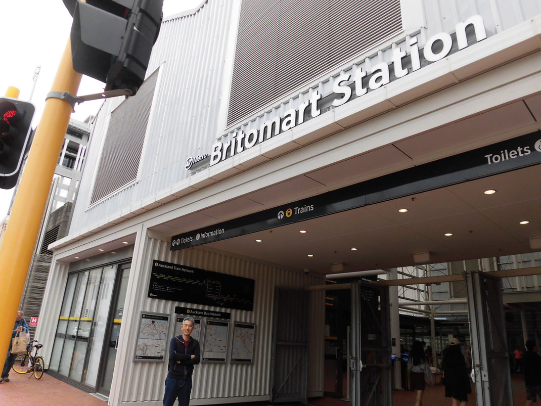 ブリトマート駅 この駅からあちこち移動しました