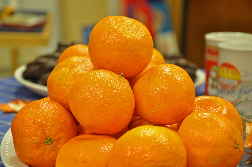 Vitaminreiche Orangenneuigkeiten