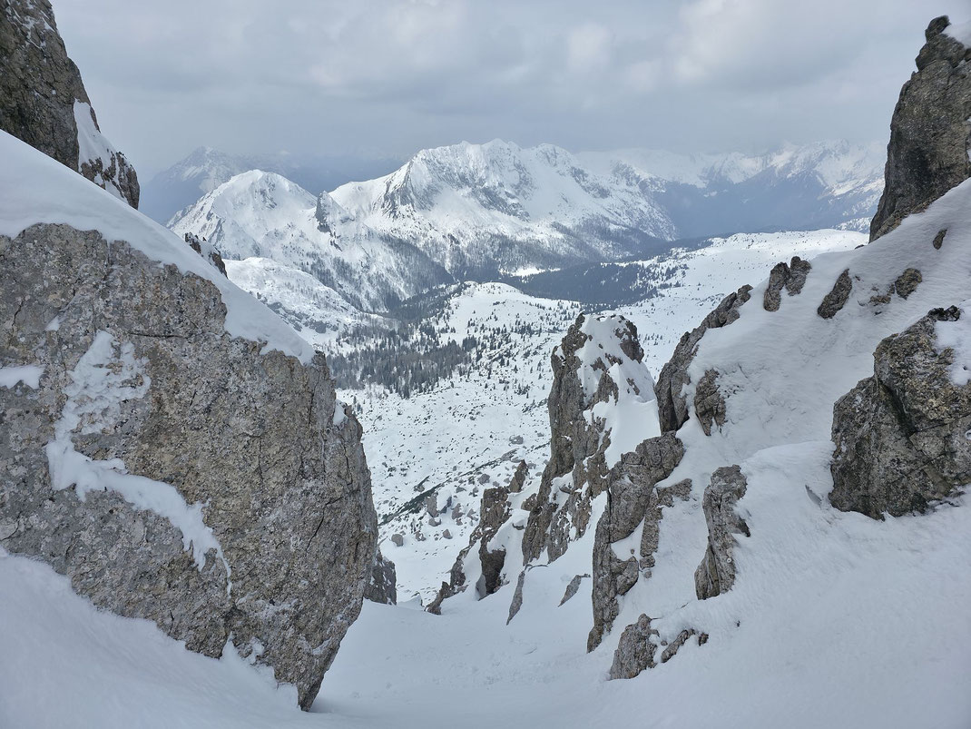 Blick nach Süden zum Monte Zermula