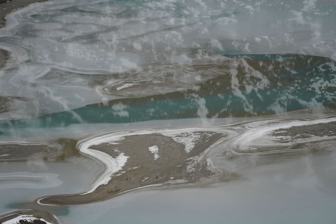 Eis, Schnee, Sand, Steine, Wasser,...
