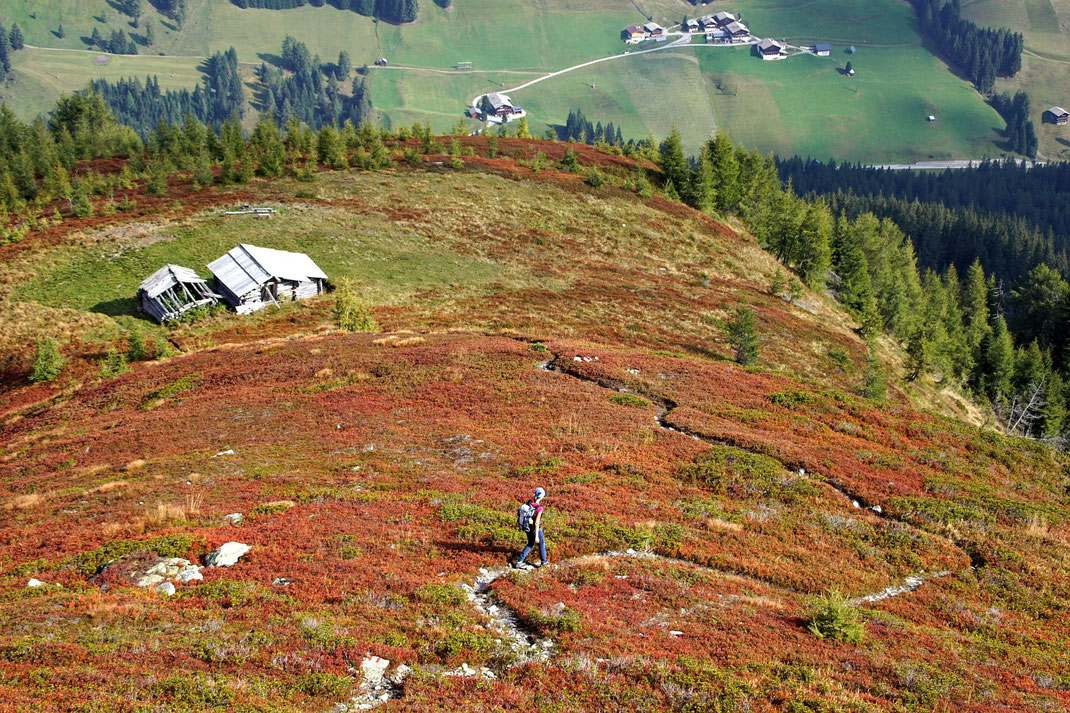 Hütte knapp unter 2100m