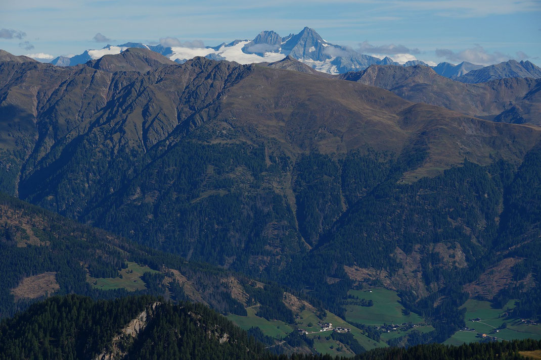 Von der Öfenspitze der Blick zum Großglockner