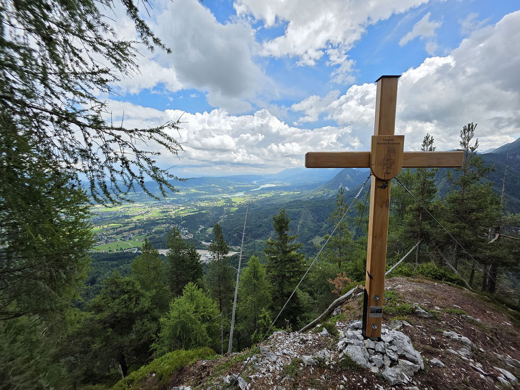 Das schöne Kreuz mit Blick über das Rosental