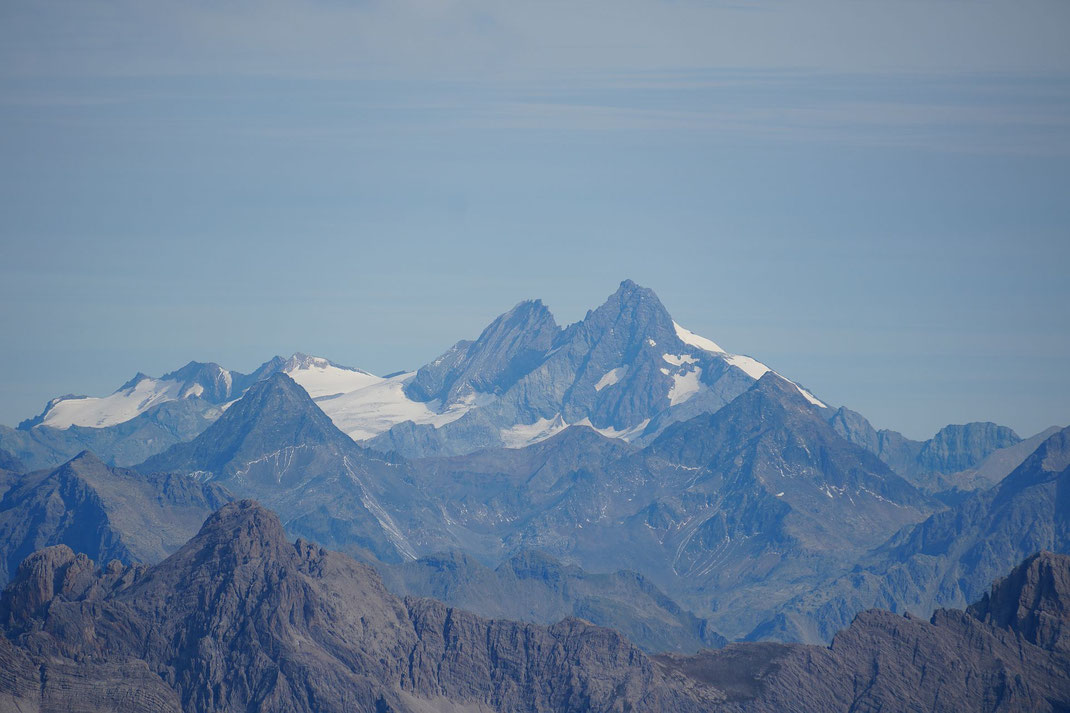 Deutlich näher ist der Glockner