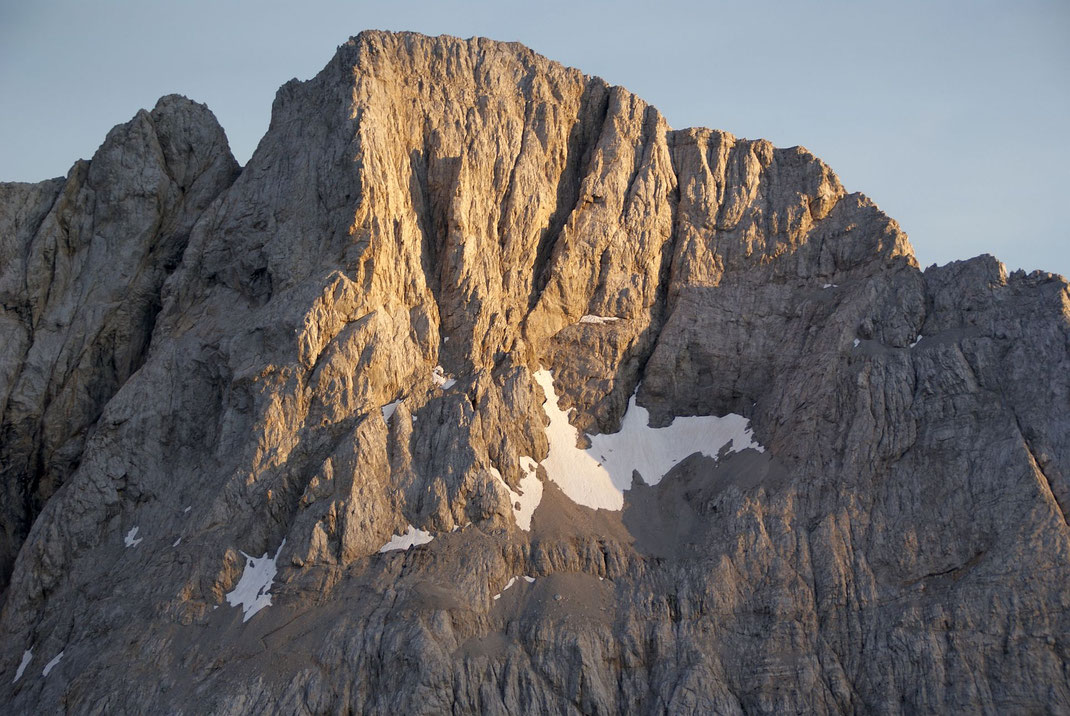 Blick zur Hohen Warte Nordwand (2010)
