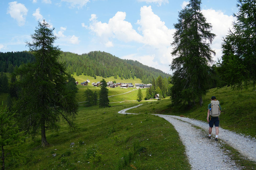 Die Egger Alm ist gleich erreicht