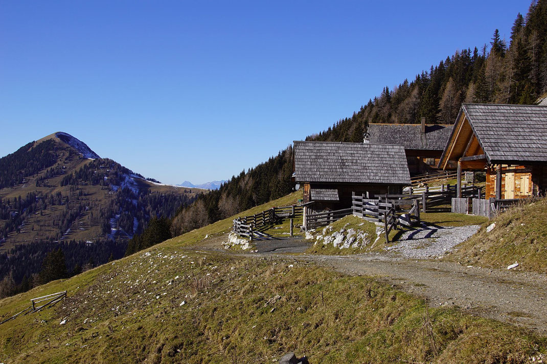 Görtschacher Alm (das Bild stammt von einer Herbsttour)