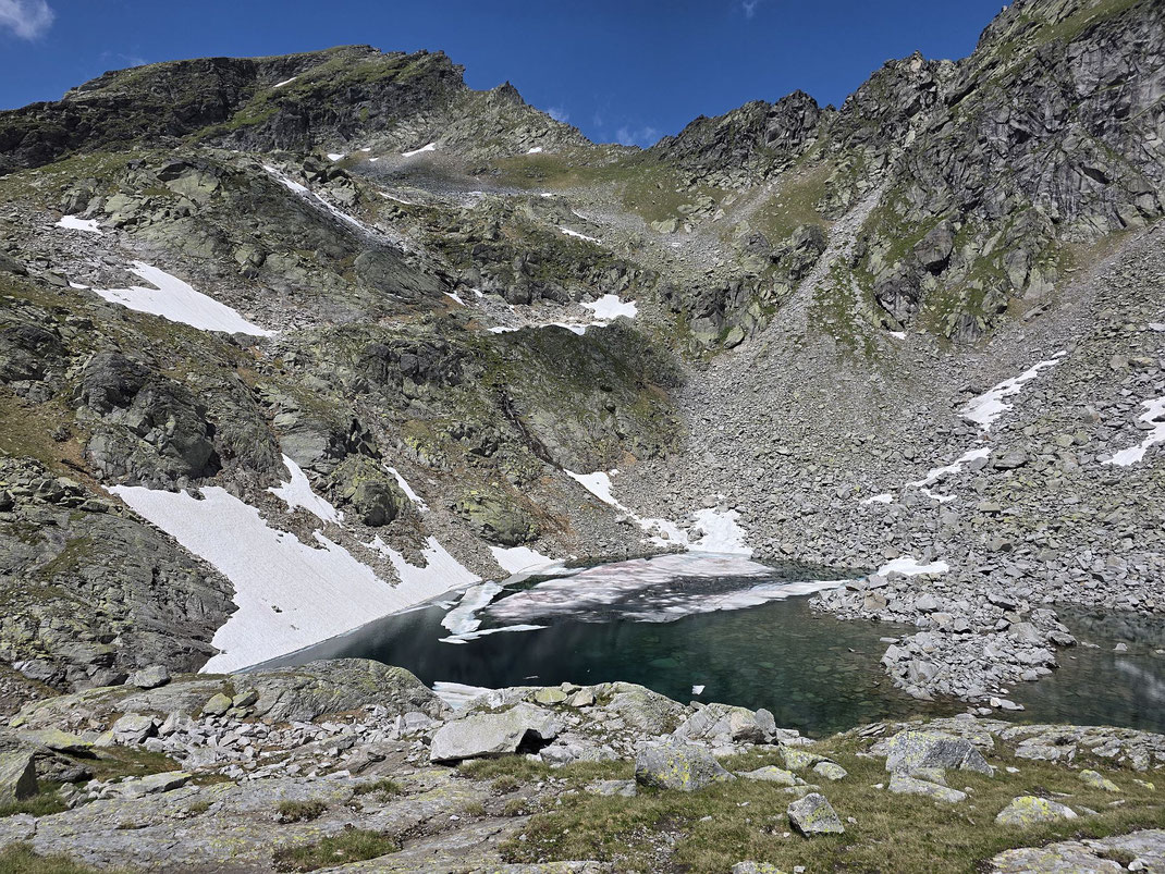 Kleiner Tauernsee mit dem Korntauern darüber