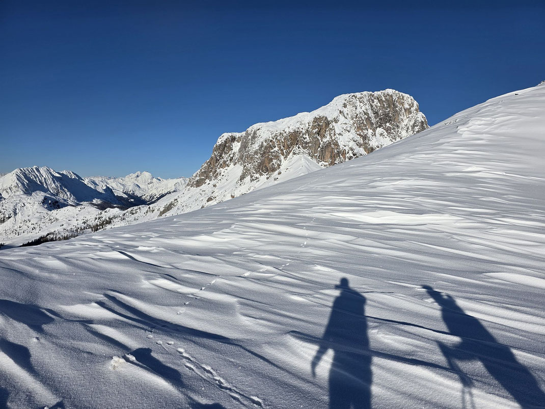 Start oberhalb der Bergstation der Rudnigsesselbahn
