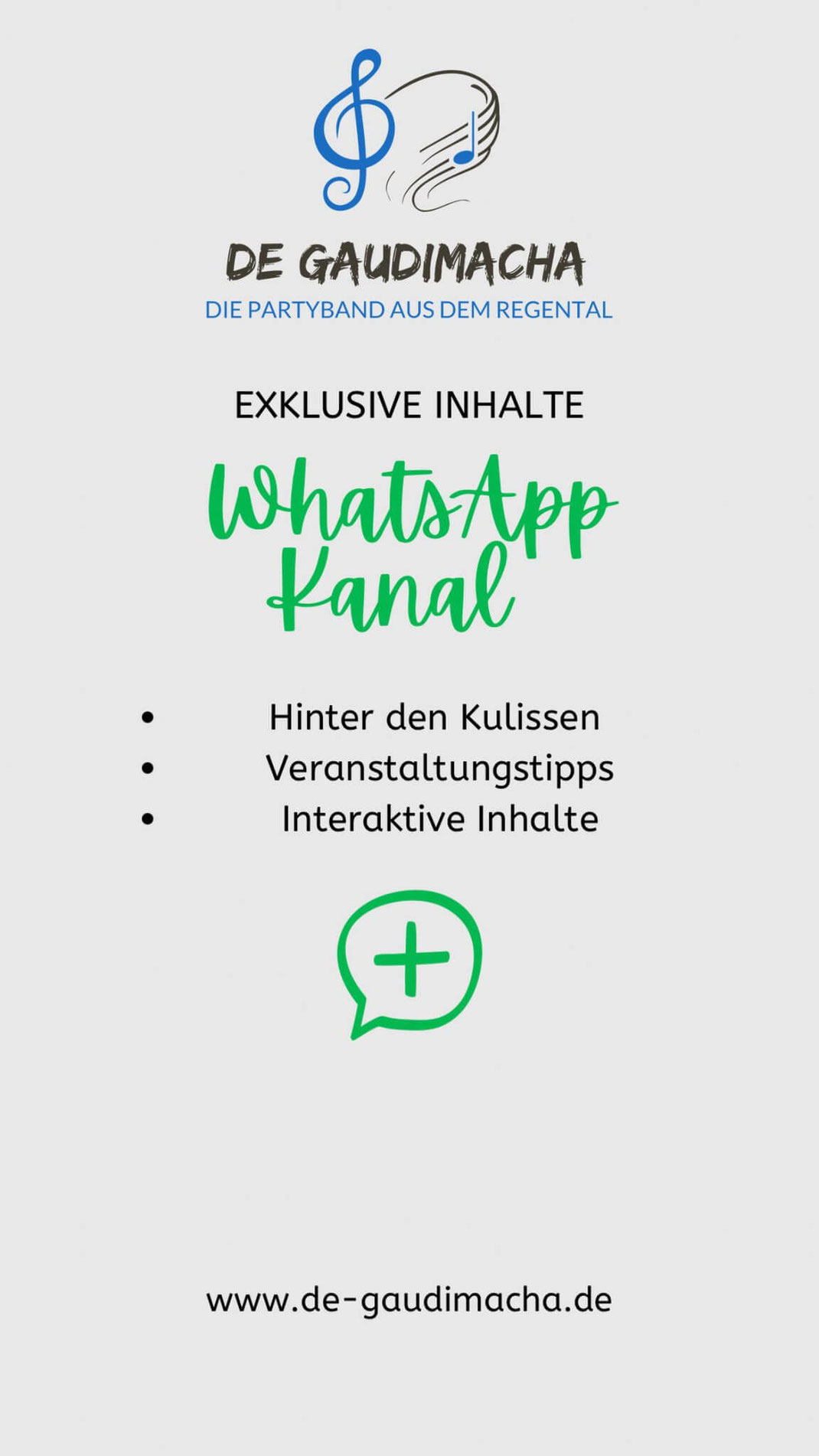WhatsApp Werbung De Gaudimacha