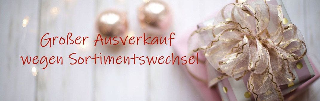 Ausverkauf, Sale, Sortimentswechsel