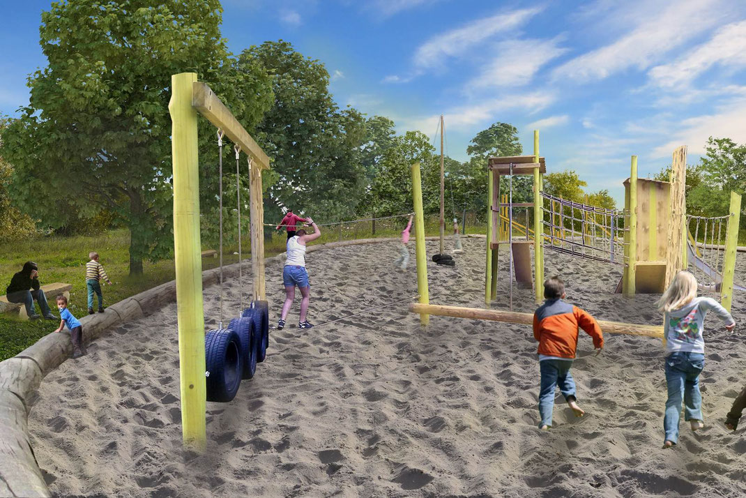 Parco giochi in sabbia per Venezia