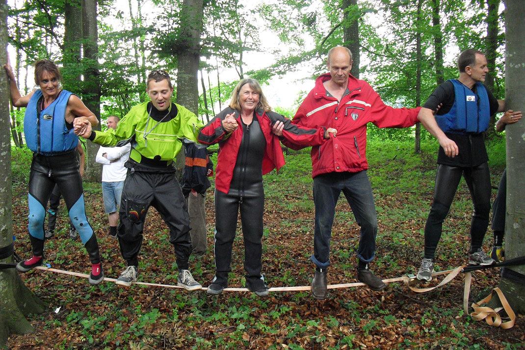 Aha-Erlbenis - Teambuilding