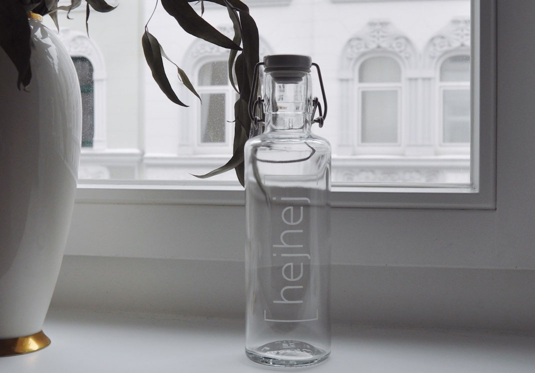 hejhej-mats glass bottle