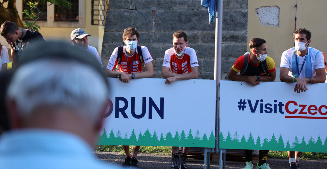 Als Zuschauer an der Sprintstaffel mit Dani (Foto: Orienteeringfocus)