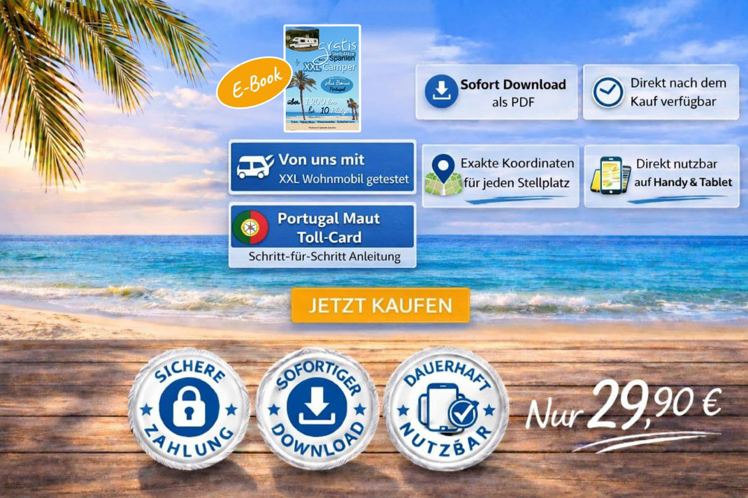 E-Book Spanien Stellplätze kaufen