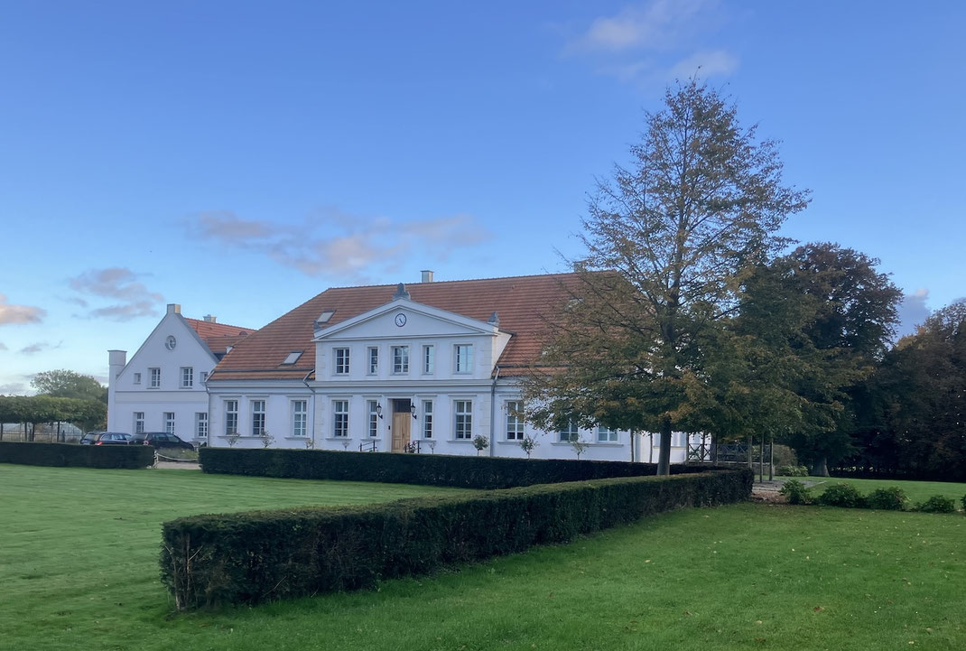 Gutshaus Rosengarten nach dem Wiederaufbau 2021