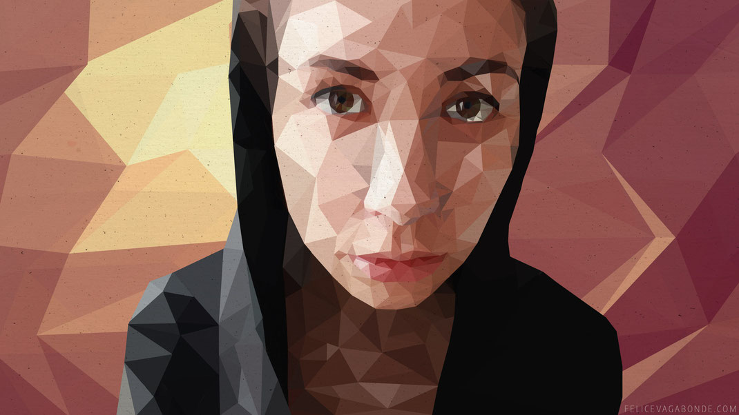 Illustration: Selbstportrait Felice Vagabonde