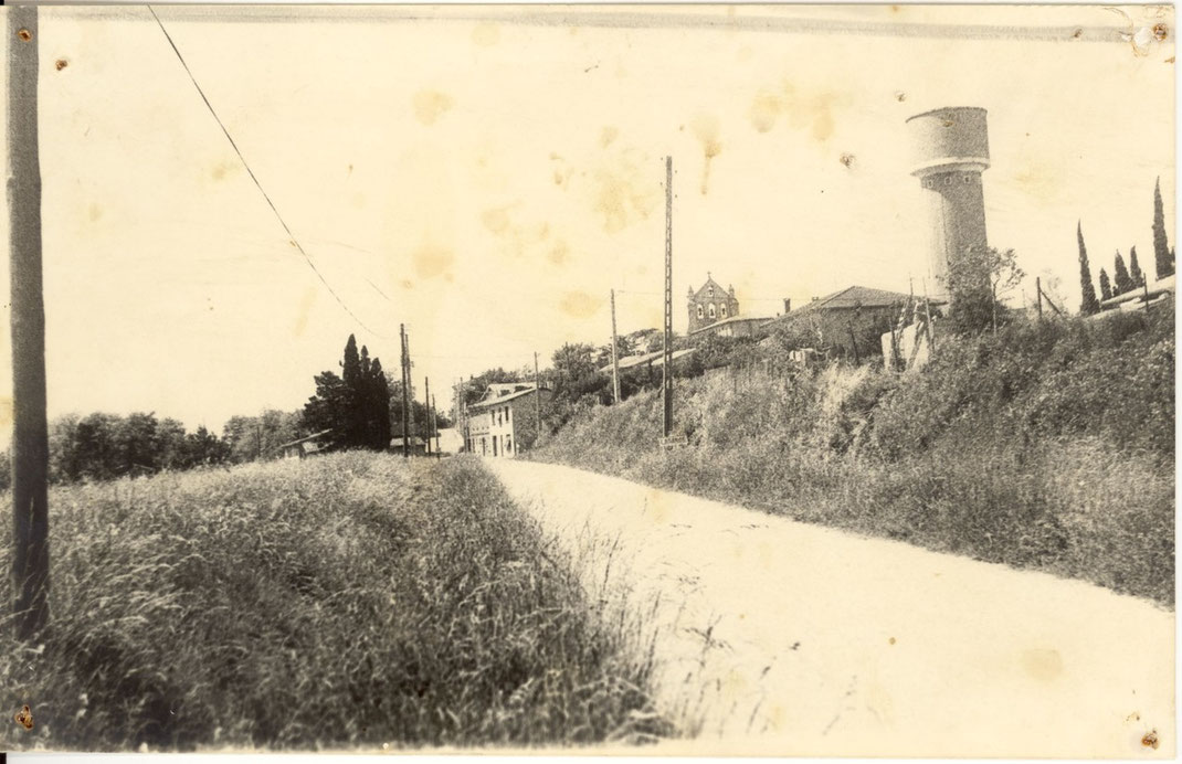 Vue du côté du chemin de Beauteville
