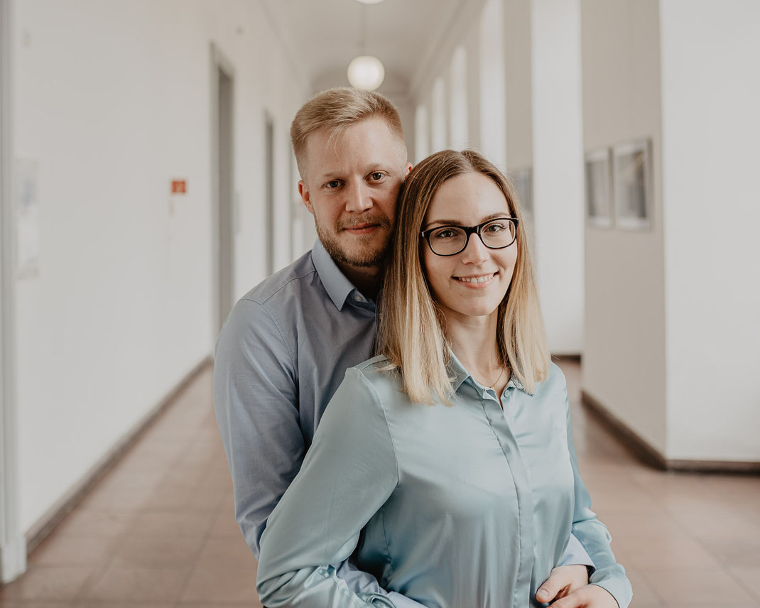 Sascha und Katharina by Sebastian Pintea