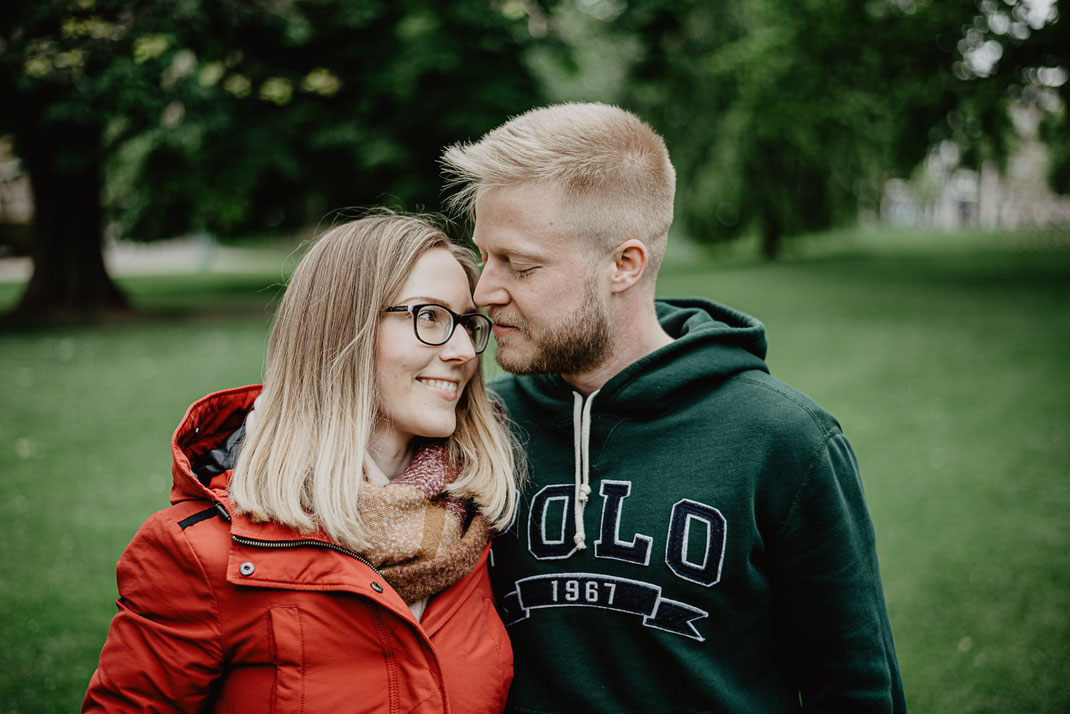 Portrait Katharina und Sascha in Mannheim by Sebastian Pintea