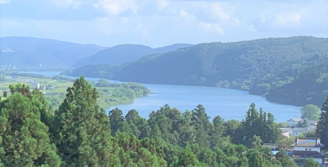 朝ドラ「おかえりモネ」ロケ地・登米市にある「みやぎの明治村」寺池園からのぞむ森の町