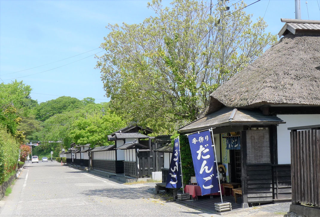 朝ドラ「おかえりモネ」のロケ地・登米市にある「みやぎの明治村」武家屋敷通り