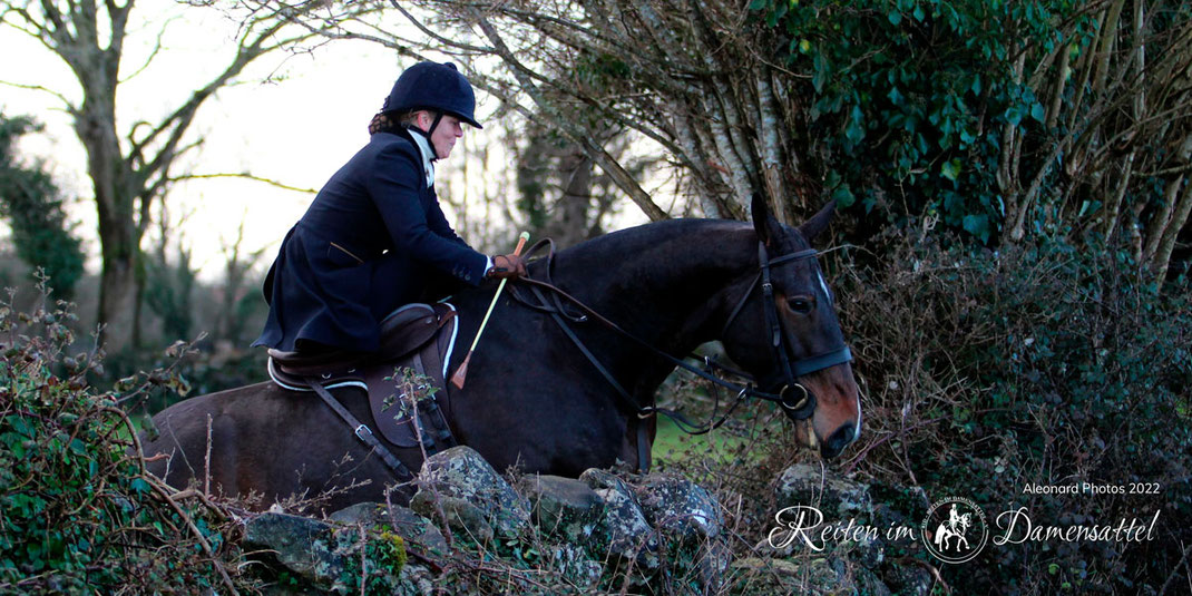 RID Reiten im Damensattel, Jagd Antje Cordes,