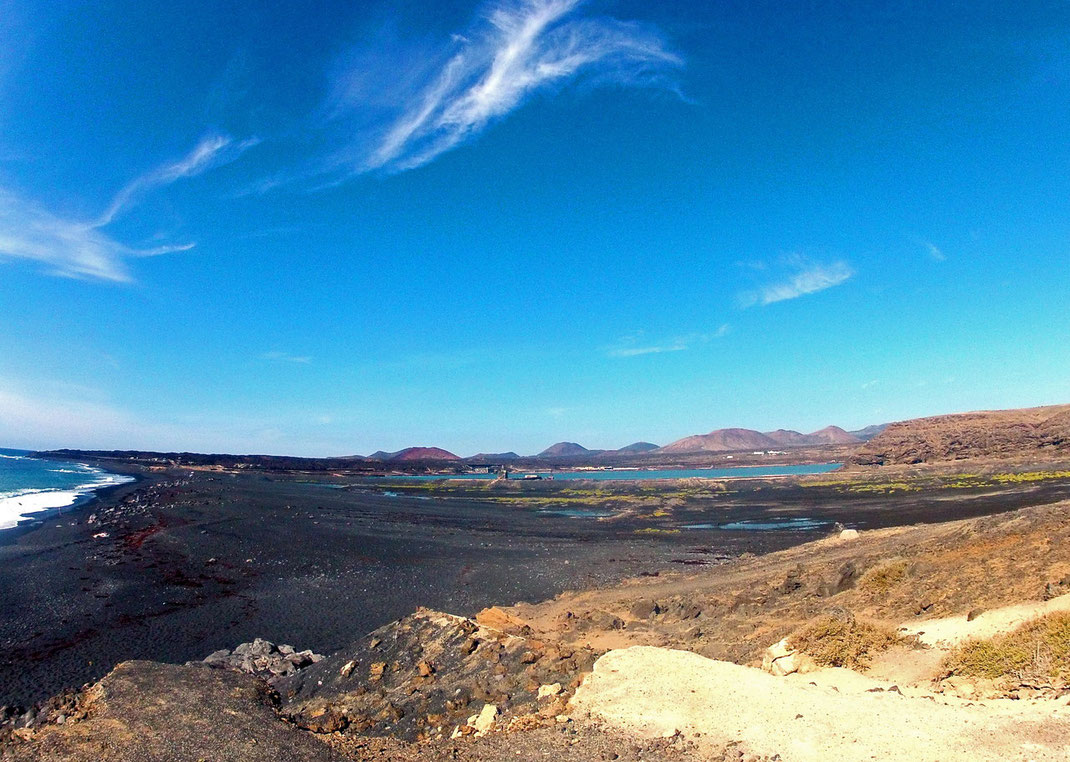 6.10. - Playa de Janubio und Salinas de Janubio -