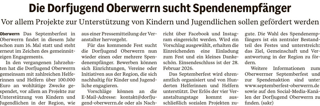 06.02.2026 - Schweinfurter Tagblatt