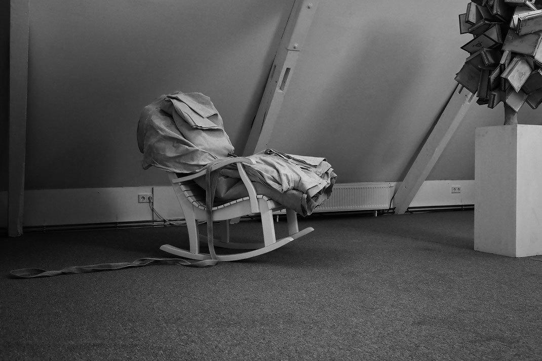 Kunstwerk / Ausstellung von Bernd Völkle im Kunstverein Schallstadt