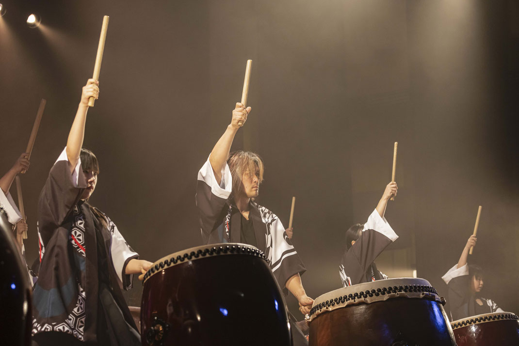 北海道の和太鼓演奏
