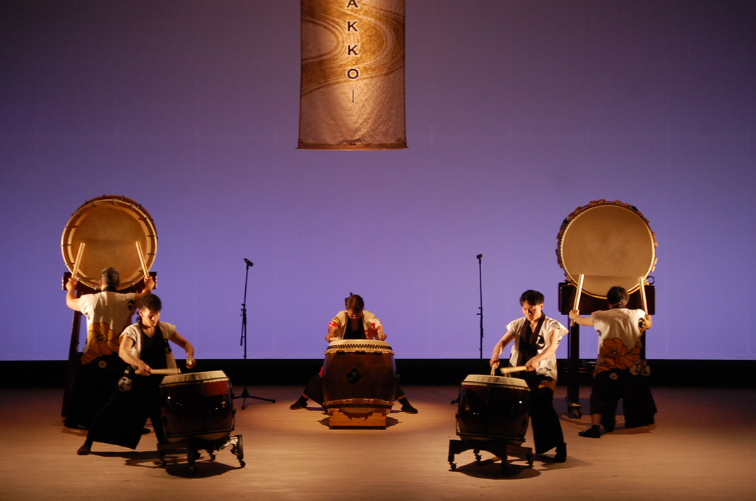 北海道の和太鼓演奏