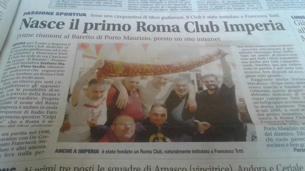 Secolo XIX del 24 maggio 2018